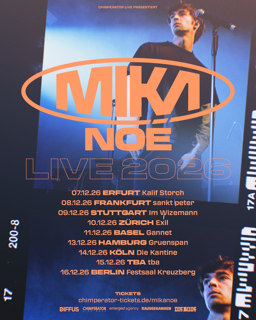 Mika Noé Tour Poster 2026